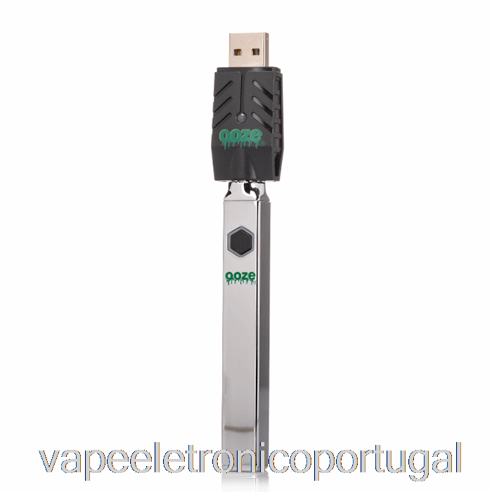 Vape Eletrônico Ooze Quad Flex Temp Bateria 500mah Cromada